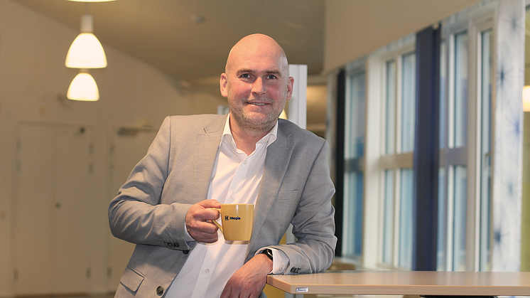 2023 ska vi fördubbla försäljningen av våra molntjänster, säger Niklas Rönn VD på Hogia