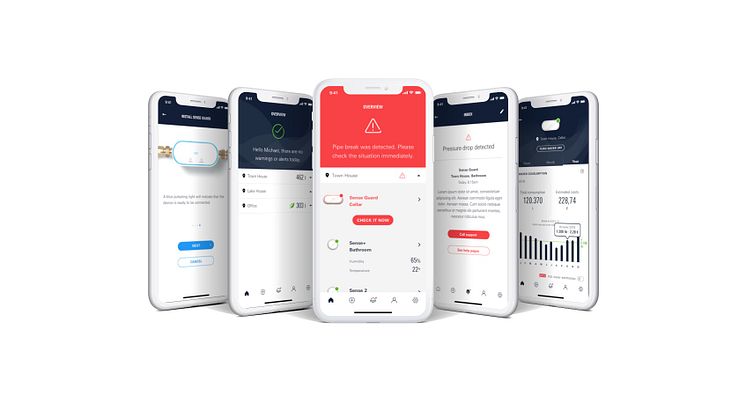 GROHE's Sense App - Tar vannsikkerhet til et nytt nivå