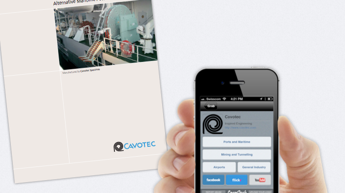 Cavotec “digitises” logo with LogoGrab app