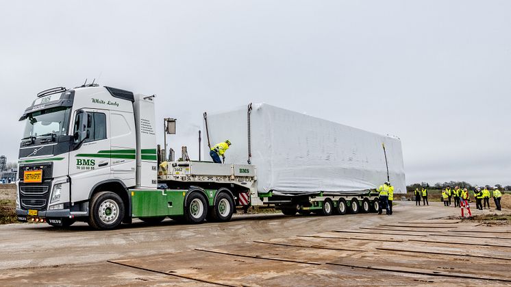 Denmark’s first large-scale electrolyser module delivered
