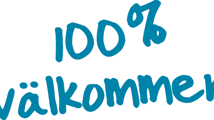 100� välkommen