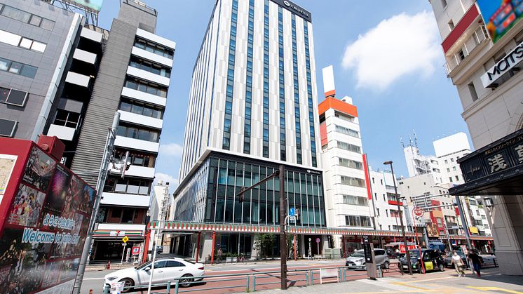 Trial of International Baggage Delivery Service for Foreign Tourists at Asakusa Tobu Hotel 