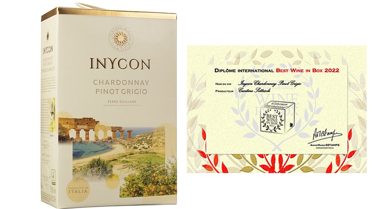 Best Wine in Box – Concours International Inycon Chardonnay Pinot Grigio