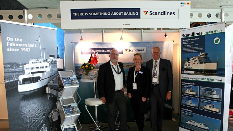 Scandlines’ deltagelse i Fehmarnbelt Days 2016 i Hamburg positivt modtaget