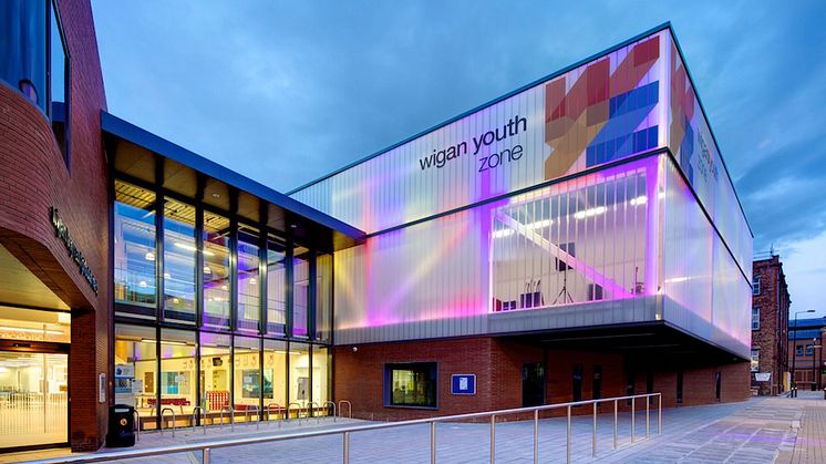 The OnSide Youth Zone in Wigan.