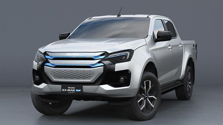 Isuzus första eldrivna pickup får premiär den 27 mars 2024