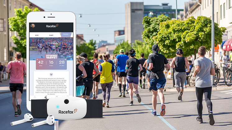 ​Digital coaching inför Göteborgsvarvet med Racefox