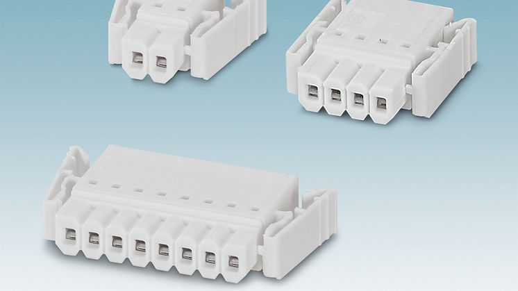 New PCB connectors in miniature format