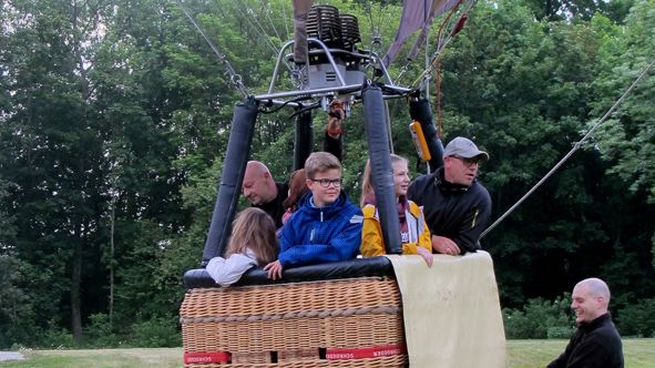 Ballonfahrt für Bärenherz-Familien: Kokopelli Ballooning macht es möglich