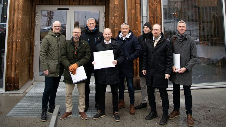Örebro kommuns byggnadspris 2022 går till kontorshuset i kvarteret Korsningen