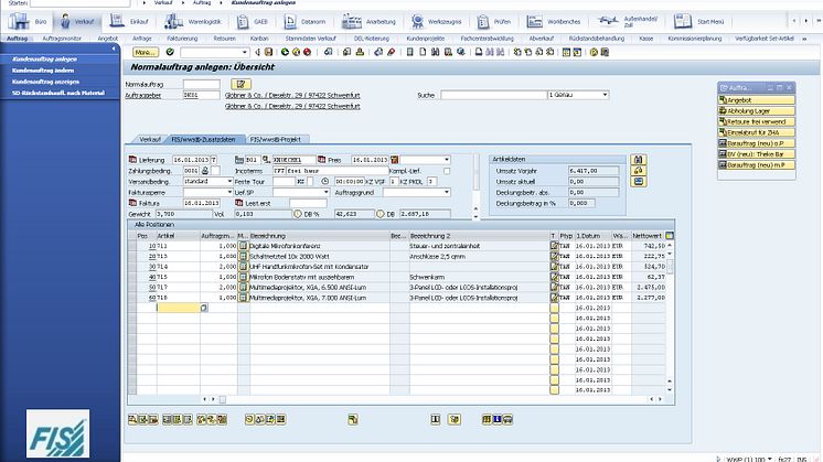 Zur CeBIT 2015 zeigt der SAP-Goldpartner FIS GmbH Lösungen für die schnelle Verarbeitung größter Datenmengen 