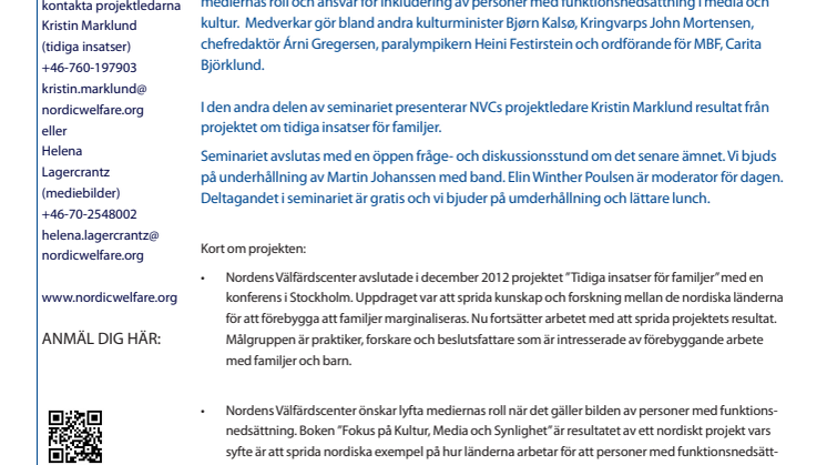 Nordens Välfärdscenter besöker Färöarna