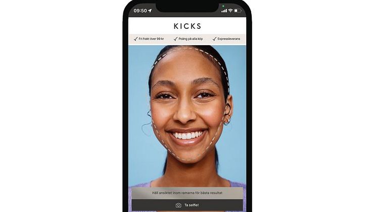 KICKS först i Sverige med att lansera AI-driven skönhetsupplevelse