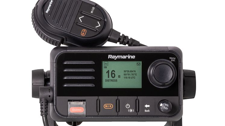 Raymarine's Next Generation VHF Radios are full function marine radios with Class D DSC 