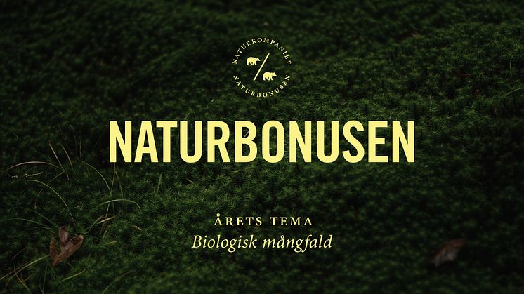 Naturkompaniet skänker 3,7 miljoner kronor till biologisk mångfald 