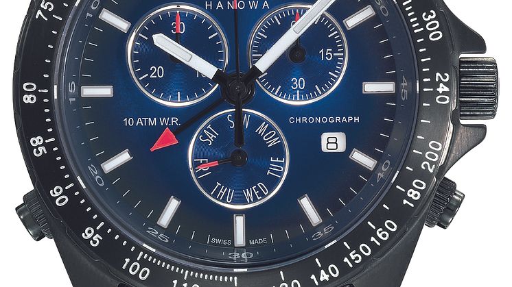 Sveitsisk klokkekvalitet på sitt beste fra Swiss Military Hanowa