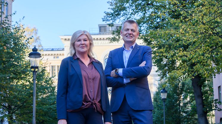 Matz Nilsson & Ann-Charlotte Gavelin Rydman, förbundsordförande.