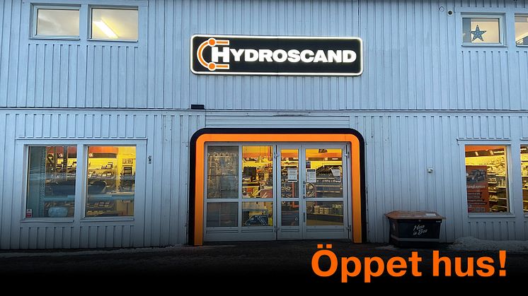 Hydroscand i Umeå (Teg) bjuder in till öppet hus