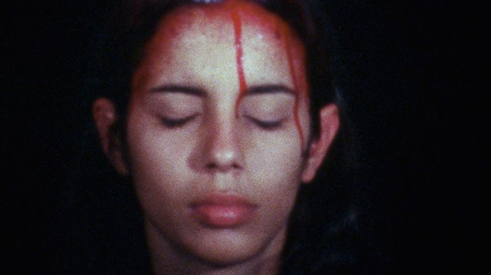  Ana Mendieta, Sweating Blood, 1973. © The Estate of Ana Mendieta Collection, LLC. Courtesy Galerie Lelong, New York