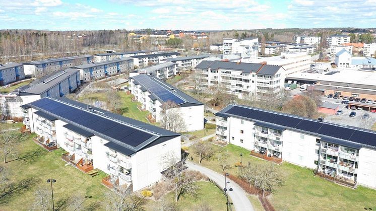 HSB bygger Stockholms läns största solcellsanläggning i Järfälla
