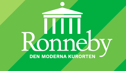 Nya flaggan för Ronneby - den moderna kurorten