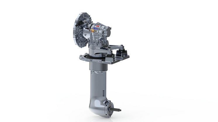 The YANMAR SD15 saildrive system