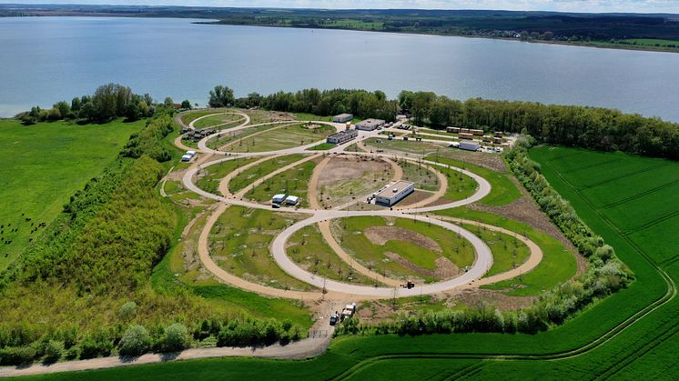 Schon bald soll der neue Campingplatz am Unteruckersee in Betrieb gehen. Foto: Campingplatz Sonnenkap.