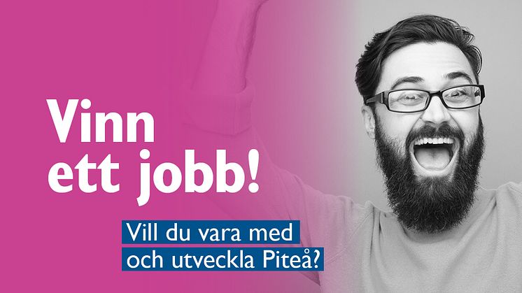 Piteå kommun anordnar tävling för studenter där priset är ett jobb.