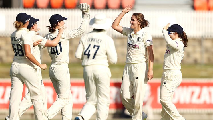 Sciver took 3-41. Photo: Getty Images