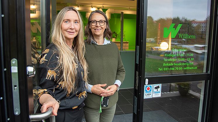 Mirja Eriksson Primo och Catrin Bernsro_Willhems områdeskontor_1000