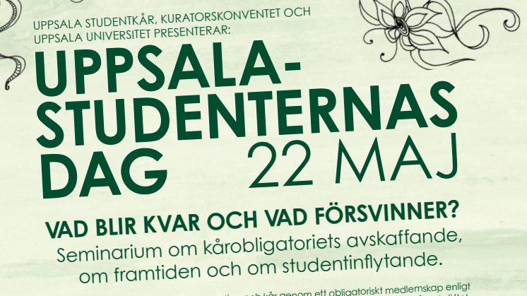 Uppsalastudenternas dag Affisch1