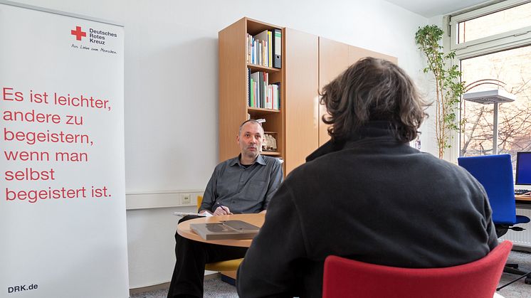 Schuldnerberatung beim DRK. Foto: DRK/Jörg F. Müller