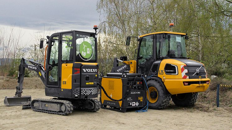 Volvo EC18 Electric, PU40 och L25 Electric