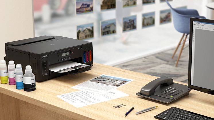 Canon esittelee uudelleentäytettävät PIXMA-mustesuihkutulostimet taloudellisempaan tulostukseen