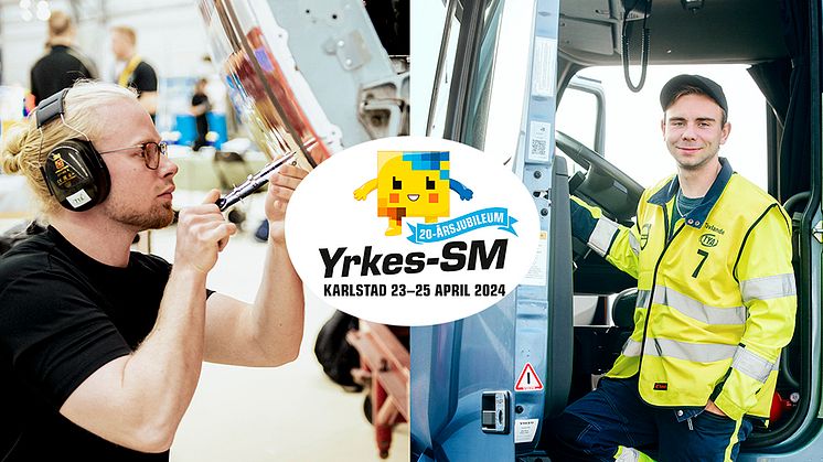 TYA står bakom Yrkes-SM-grenarna Flygteknik och Lastbil.