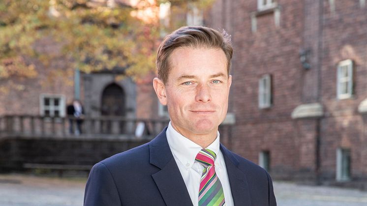 Joakim Larsson omvald som förbundsordförande för Moderaterna i Stockholms stad