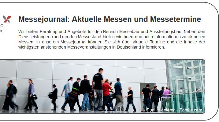 Dein Messestand stellt neues Messejournal vor