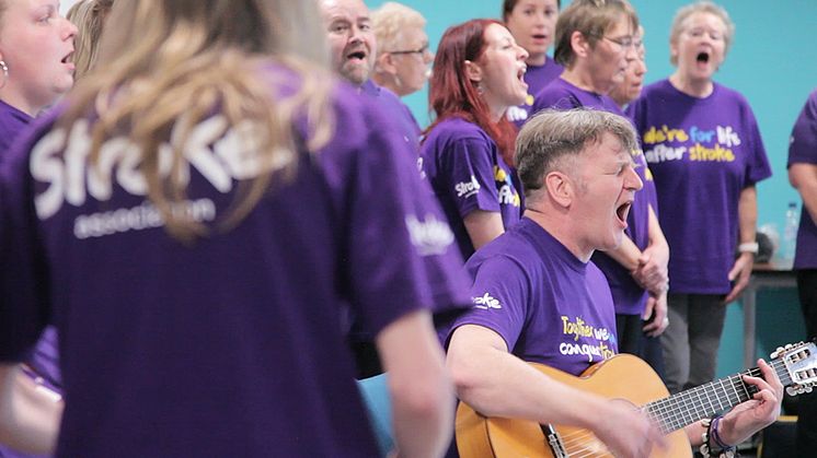 Stroke Association’s choir hits the right notes