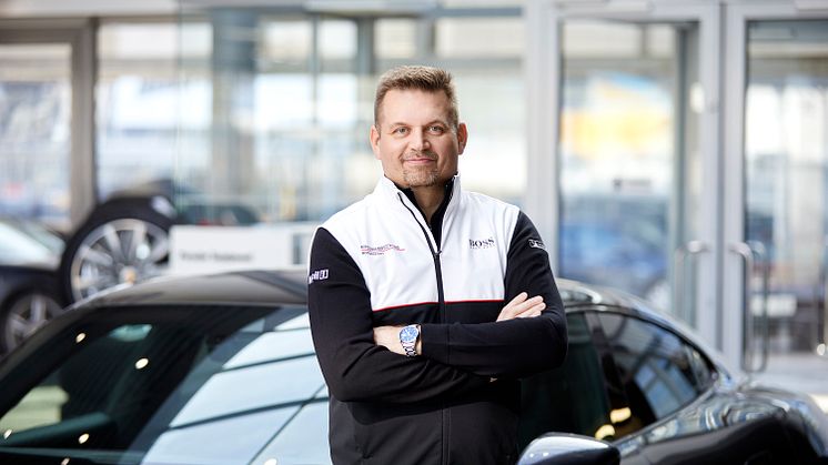– För Porsche är det här ett naturligt samarbete och en del av långsiktig strategi med kontinuerliga satsningar inom motorsport, säger Raine Wermelin, Direktör, Porsche Sverige.