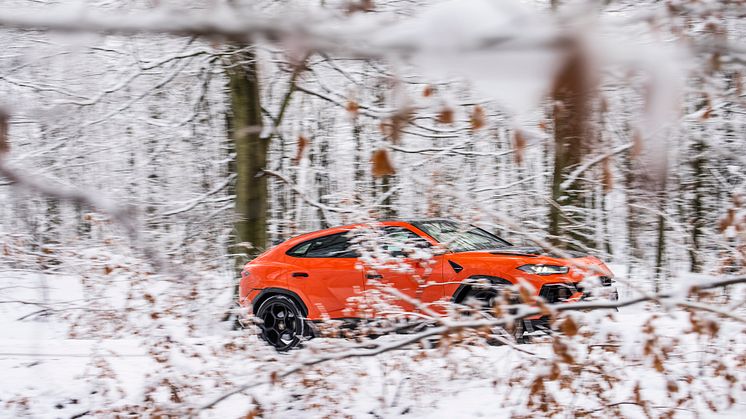 Lamborghini Winter Drive 2022