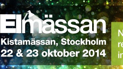 Energisystem ställer ut på Elmässan 22-23 oktober