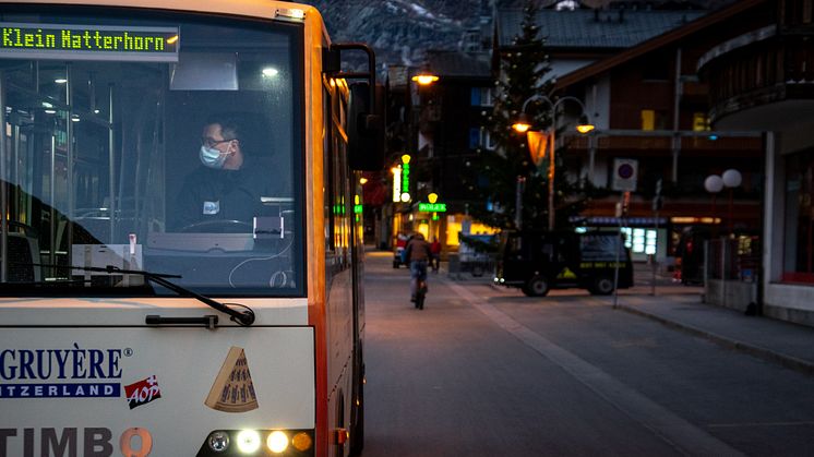 E-Bus in Zermatt