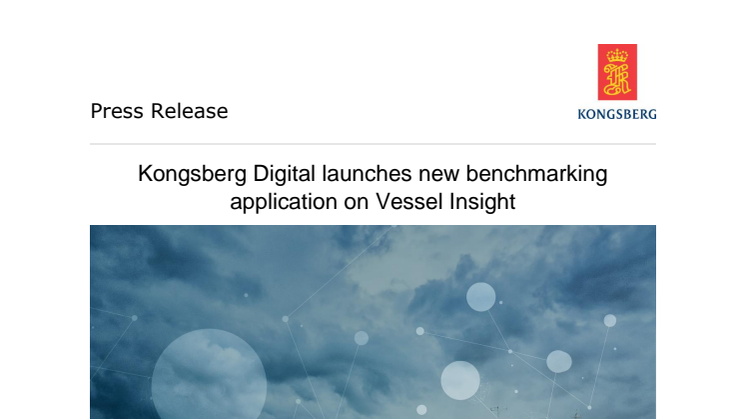 Kongsberg Digital launches new benchmarking application on Vessel Insight