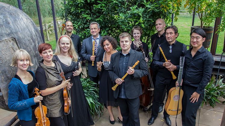 Dan Laurin, Anna Paradiso och Höör Barock spelar i Klosterkyrkan i Ystad den 13 november.