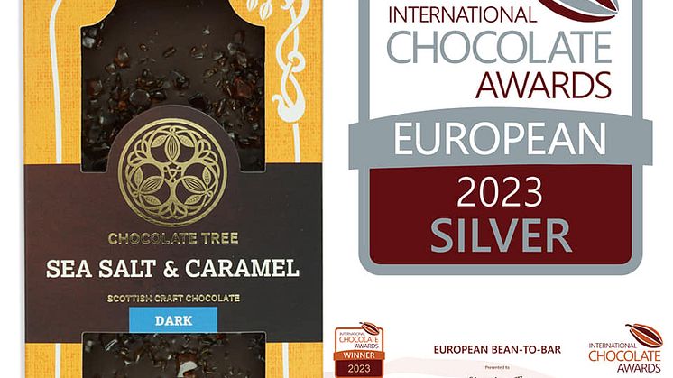 Prisbelont-InternationalChocolateAwards-SeaSaltCaramel-Choklad-100g-ChocolateTree-ekologisk-Beriksson