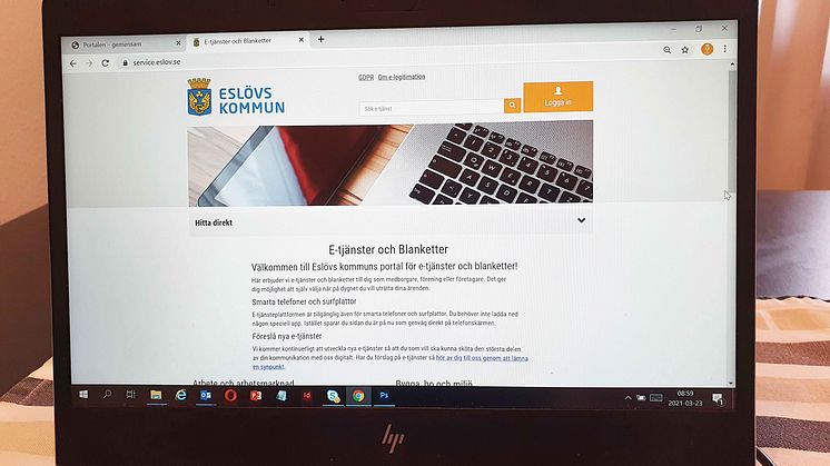 Enklare att ansöka om tjänster för äldre i Eslövs kommun med ny e-tjänst