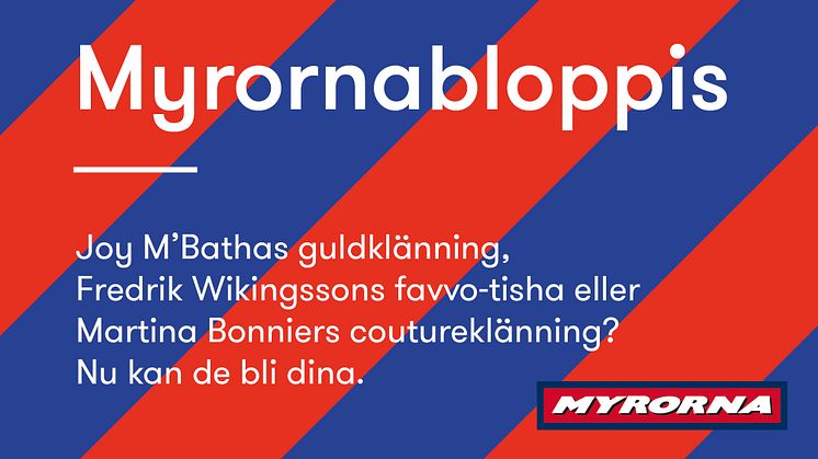 ​Kändisarnas favoritplagg får nytt liv i Myrornabloppis