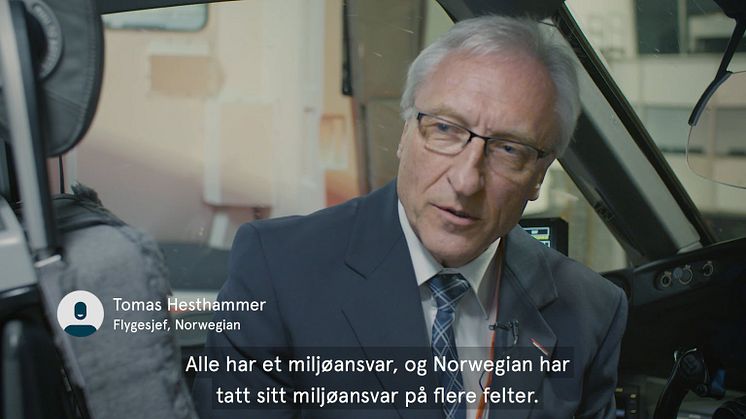 Norwegian er verdens grønneste flyselskap på transatlantiske ruter