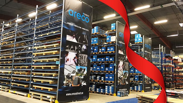 Areco Direct öppnar ny drive-in filial i Kristianstad – Firas med grillning den 4 juli!