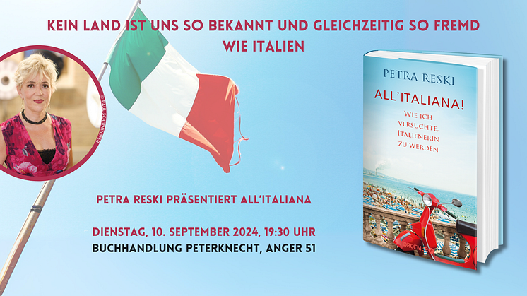 Petra Reski in Erfurt: Verwickelter als Spaghetti: Wer Italien verstehen will, muss Petra Reski lesen!